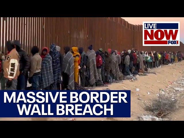 Border crisis: Migrant encounters hit record levels at U.S.-Mexico border | LiveNOW from FOX