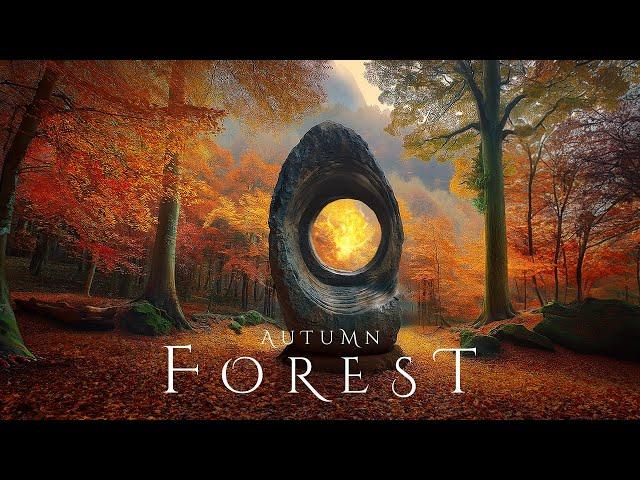 AUTUMN FOREST | Deep Ambient Fantasy Relaxing Music - Ethereal Meditative Soundscape for Relaxation