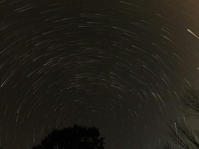 Star Trails over the Hudson Valley