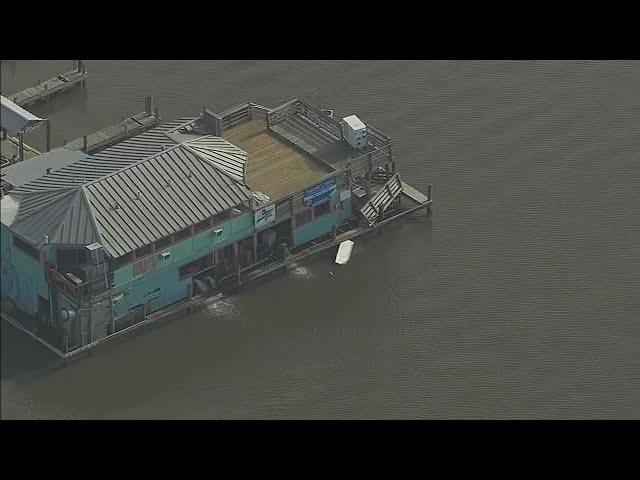 Historic Seabrook bar sinks into Clear Lake when Beryl made landfall