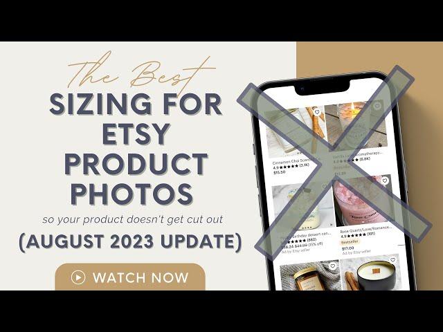 The Best Sizing for Etsy Product Photos | AUGUST 2023 UPDATE