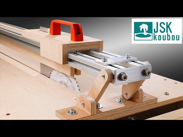 【DIY】2 Styles Panel Saw from a Circular Saws / Hacks