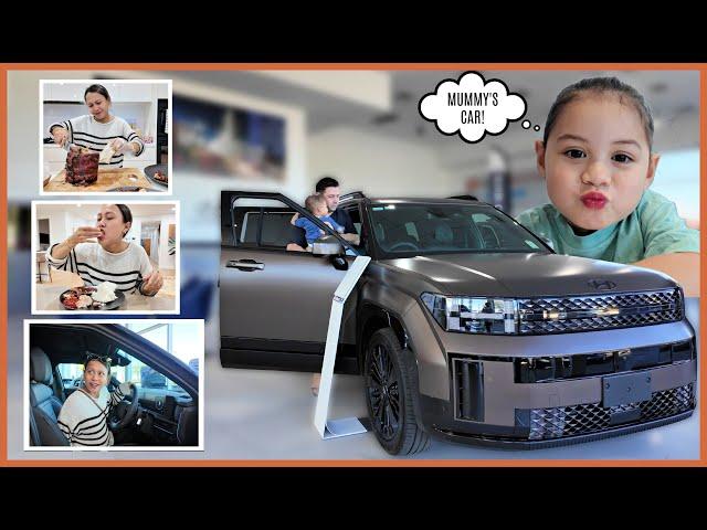 DUMATING NA ANG CAR! KASYA BA ANG TATLONG BABY SEATS?! LECHON CRAVING SATISFIED! ️ | rhazevlogs