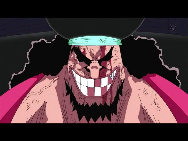 Blackbeard Uses The Yami Yami & Gura Gura Devil Fruit Powers HD