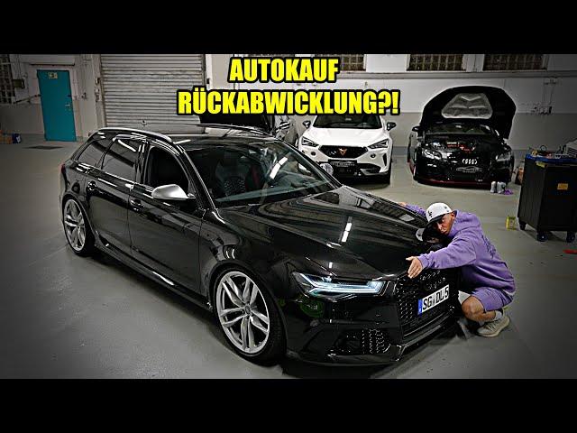 Rückkauf Audi RS6 - nach nur 5 Monaten gibt der Kunde sein Auto zurück...