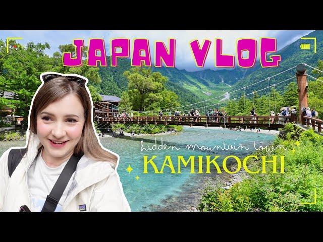 cozy stay in japan's hidden mountain town ️ kamikochi vlog