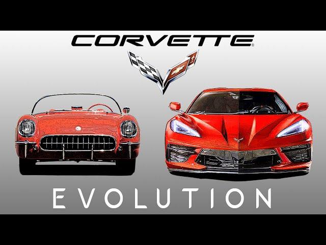 CHEVY CORVETTE - EVOLUTION (1953~Now)