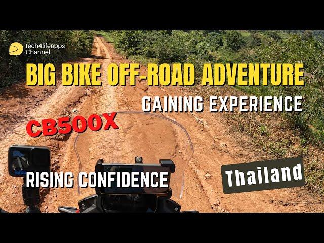 Face Your Fear! - Honda CB500X Off-Road Adventure in Northern Thailand