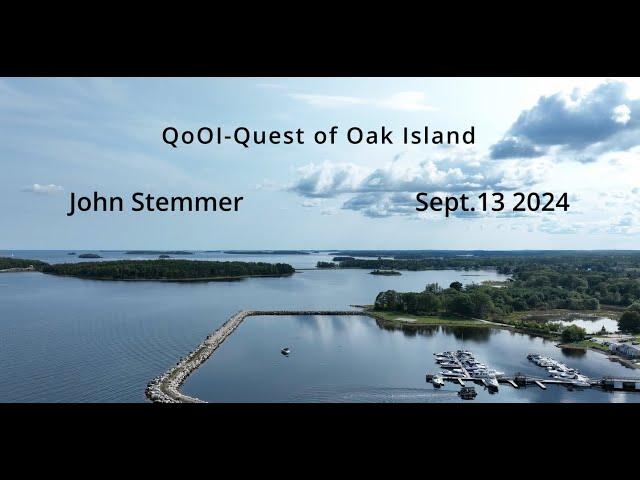 The Curse of Oak Island: DRONE VIDEO SEPT 13,2024 UPDATE