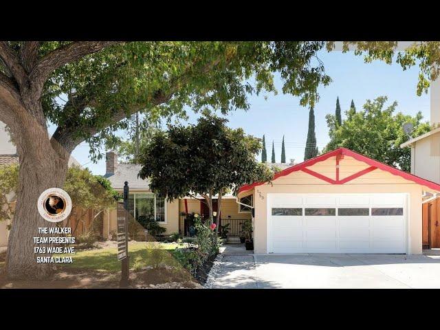 The Walker Team Presents 1763 Wade Ave, Santa Clara