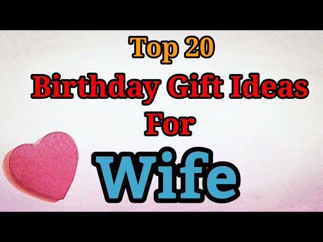 20 Best Birthday Gift Ideas For Wife | Surprise Gifts For Wife @MagicGiftLab