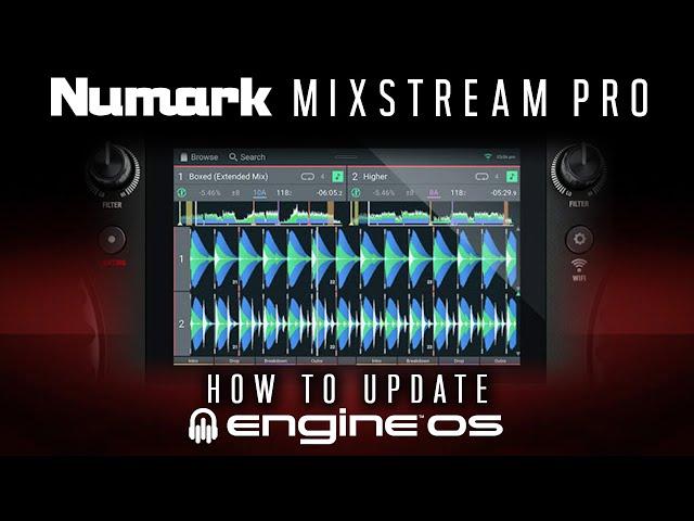 Numark Mixstream Series | How to Update the Engine OS Firmware