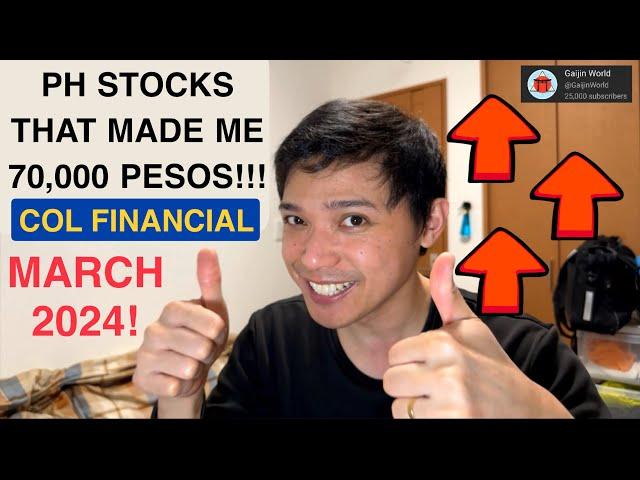 PAANO AKO KUMITA NG 70,000++ PESOS SA PHILIPPINE STOCK MARKET? PAANO MAG-INVEST VIA COLFINANCIAL