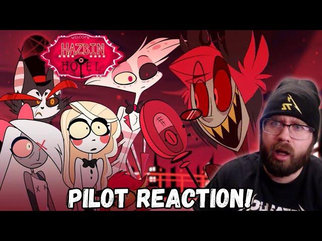 HAZBIN HOTEL (PILOT) REACTION! WOW - FIRST TIME WATCHING!