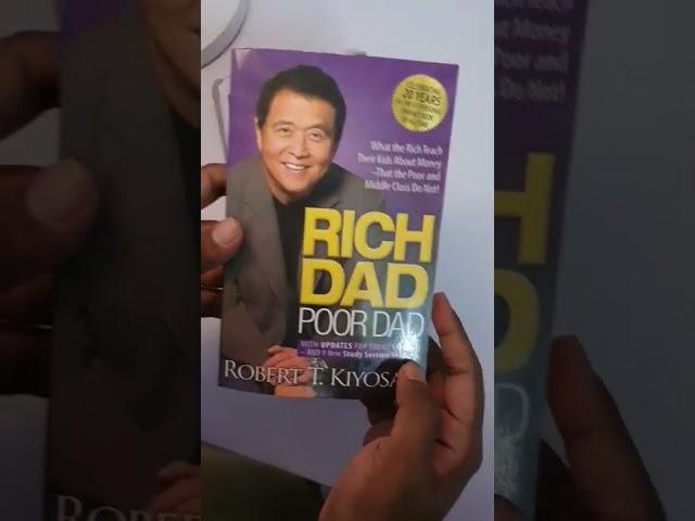 RICH DAD POOR DAD Book #bookreview #richdadpoordad #motivation #unboxing