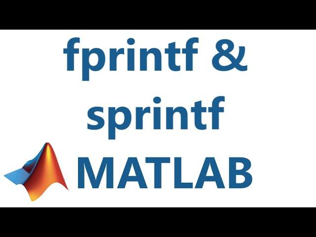 Matlab: fprintf and sprintf (and also char at the end)