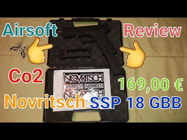 Airsoft Review: Novritsch SSP 18 GBB Co2 (German) 1080/60 fps