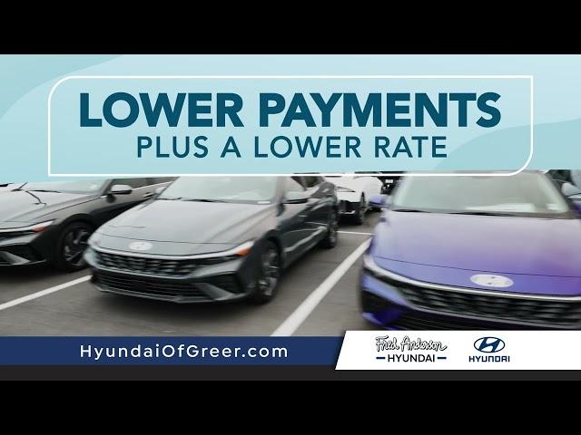 Fred Anderson Hyundai of Greer | Easy To Save - No Payments for 90 Days