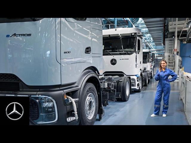 Mercedes-Benz eActros 600 production - Daimler truck