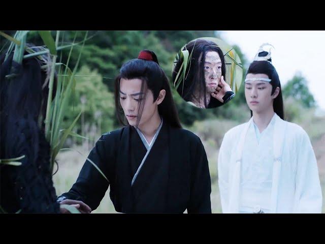 魏无羡摸脸温宁，惹蓝湛吃醋，眼神真的太可爱了！|陳情令 The Untamed