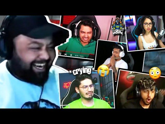 Goldy Bhai Reaction On S8UL Creators Expressions In Among Us | Vibe With Goldy