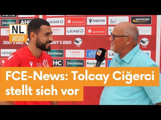 FC Energie Cottbus | Tolcay Ciğerci stellt sich vor