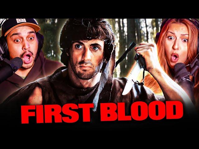 FIRST BLOOD (1982) MOVIE REACTION - GRITTY, INTENSE & ACTION-PACKED! - FIRST TIME WATCHING - REVIEW