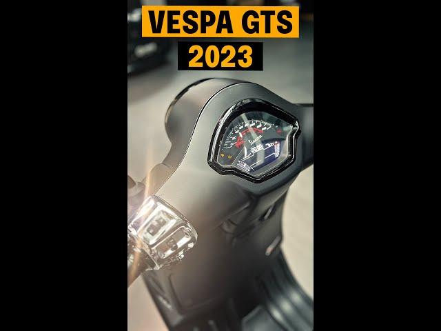 New Vespa Gts 300 and 125 model 2023 #shorts