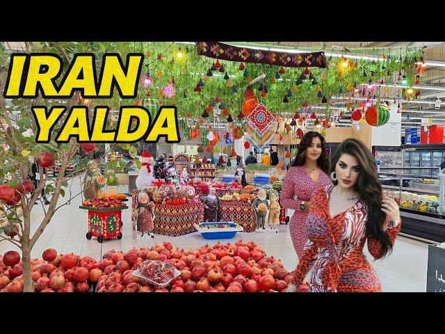 IRAN  Christmas va Busy Yalda night Night In Tehran | What You Didn’t Expect !! Christmas In IRAN