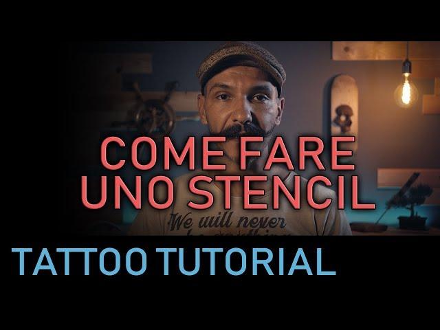 How To Make A Tattoo Stencil Tattoo Tutorial