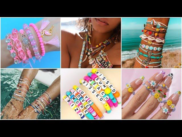 50 DIY - SOMMERSCHMUCK-IDEEN - Armband, Halskette und mehr..