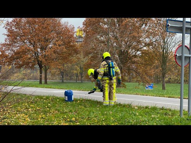 Afrit A2 bij Gronsveld afgesloten wegens vondst jerrycan