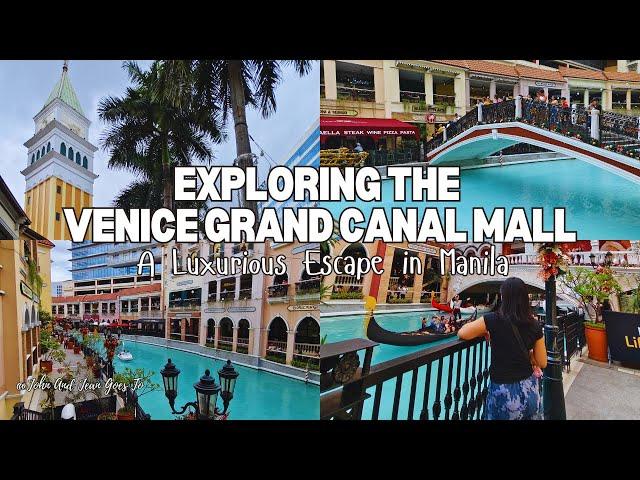 Venice Grand Canal Mall of the Philippines 2024 | Manila Travel Diaries | Walk tour | Silent Vlog