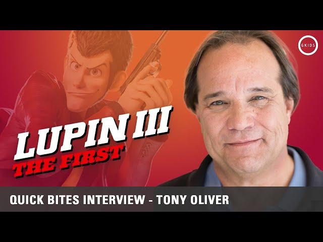 Lupin III: The First | Quick Bites Interview | Tony Oliver (Lupin)