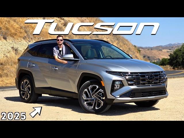 2025 Hyundai Tucson Limited -- NEW Interior, Technology & More! (But Does it BEAT RAV4??)