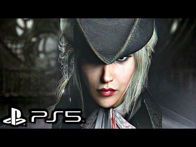 Bloodborne PS5 - Lady Maria Boss Fight (4K)