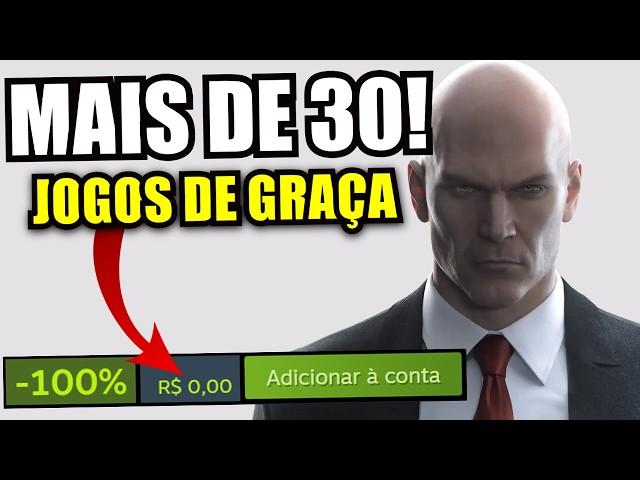 CORRE! Mais de 30 Jogos de GRAÇA e Jogos AAA por até R$3,00!