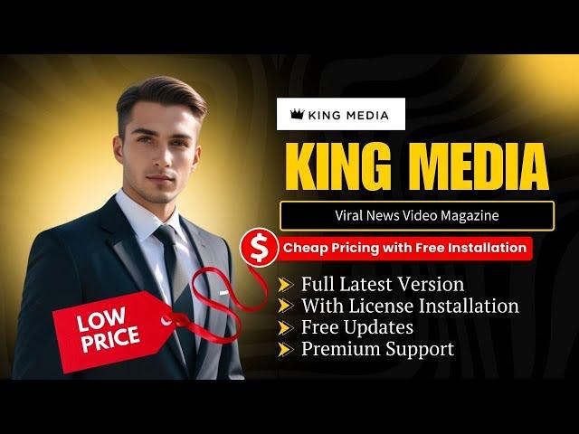 [Latest Version] King Media - Viral News Video Magazine (Cheap Price , 100% Original & No Bugs)