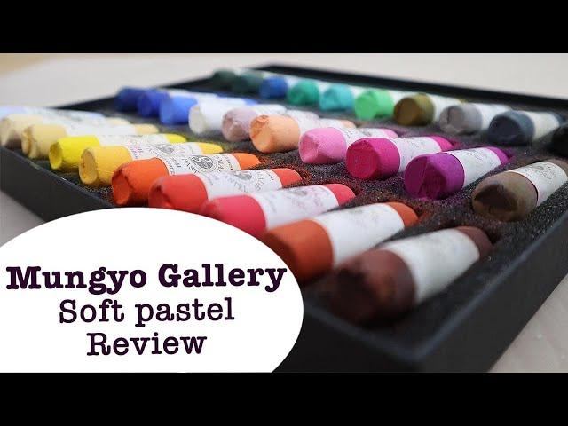 Mungyo Gallery Handmade Soft Pastel Review || Affordable artist quality soft pastels