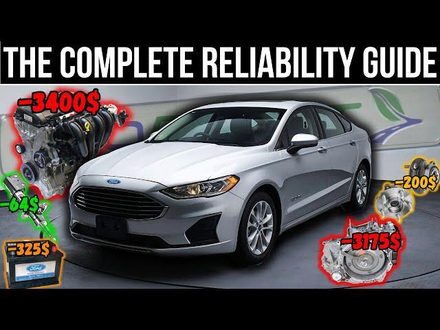 How Reliable is The Ford Fusion(2012-2020)?All the weak and strong points