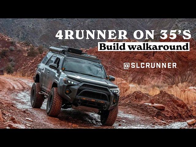 5th Gen 4runner on 35's Fully Built SR5 // @SLCRunner Full Build Walkaround