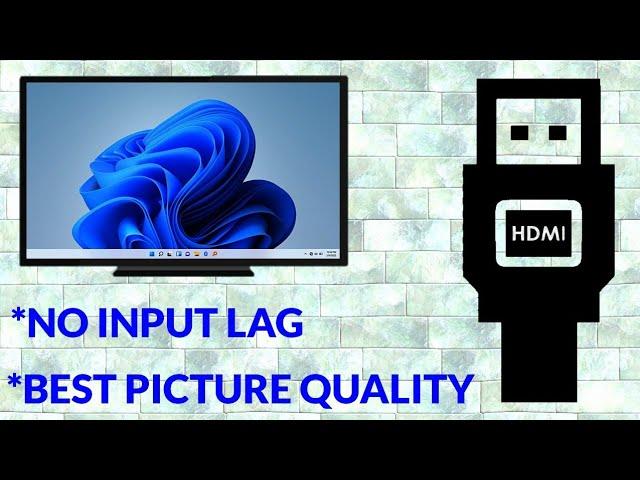 Using TV As A Computer Monitor? Here's How To Get The Best Picture Quality With No Input Lag