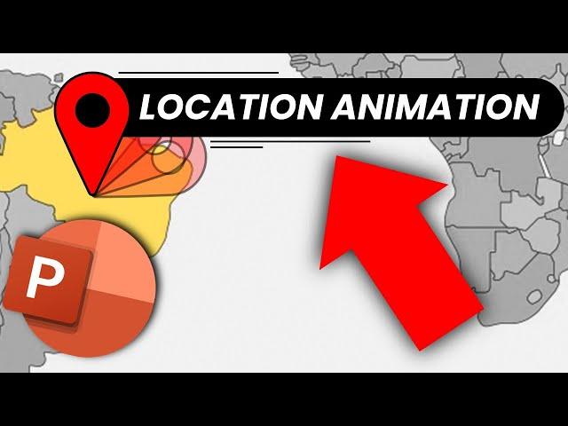 Location Animation in PowerPoint - IMPRESS ANYONE with This Animation | Tutorial