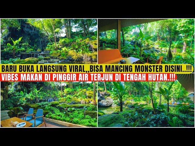 TERBARU LAGIII..MASIH GRESS BANGET..! The Waterfall Resto & Monster Fish Fishing Lake By Godong Ijo