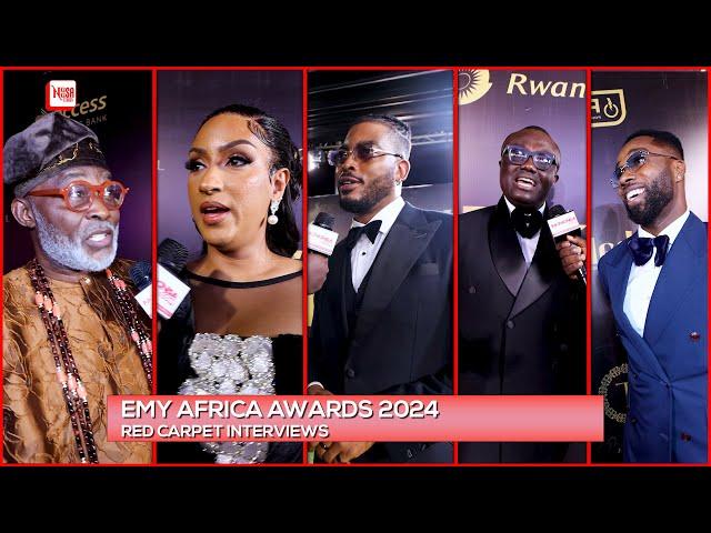 EMY AFRICA AWARDS 2024  | RED CARPET INTERVIEWS ️ | NKONKONSA STUDIOS EVENTS