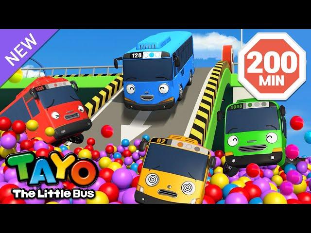 Secret Playground Compilation | Vehicles Cartoon for Kids | Tayo English Episodes