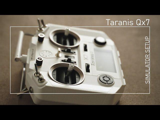 FrSky Taranis Qx7 setup for simulator