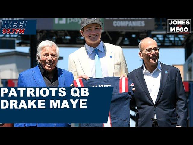 Patriots Quarterback Drake Maye makes his first WEEI appearance!