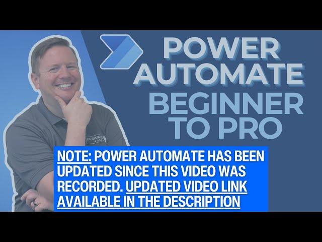 Power Automate Beginner to Pro Tutorial [Full Course]