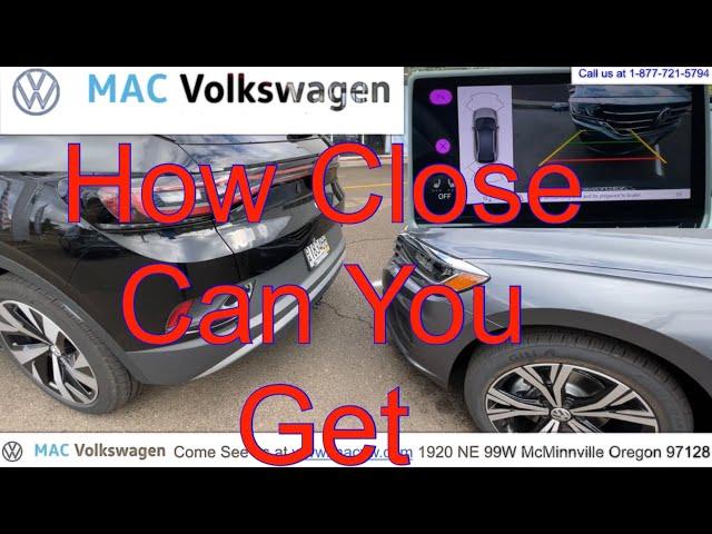 How to use parking sonar 2021 Volkswagen ID4